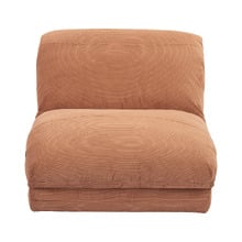 Olly Corduroy Lounge Chair Single Sofa Bed